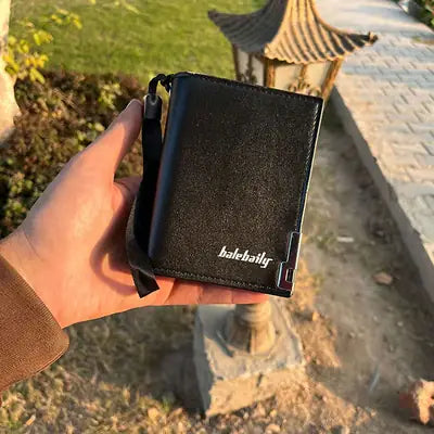Short Balebaily Men's Leather Wallet