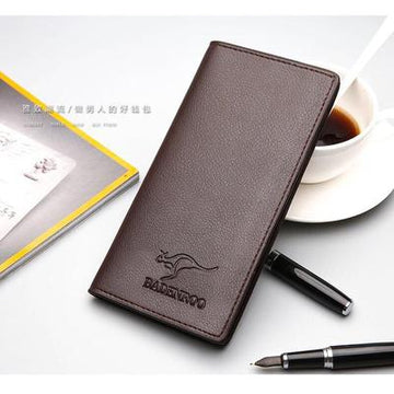Synthetic Leather Long Wallet