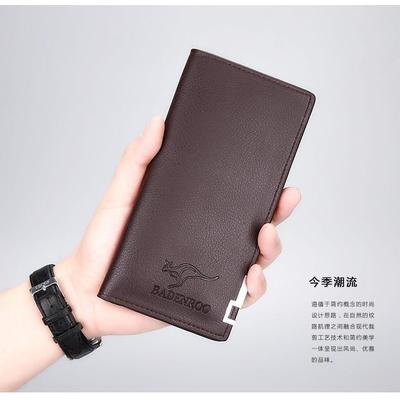 Synthetic Leather Long Wallet