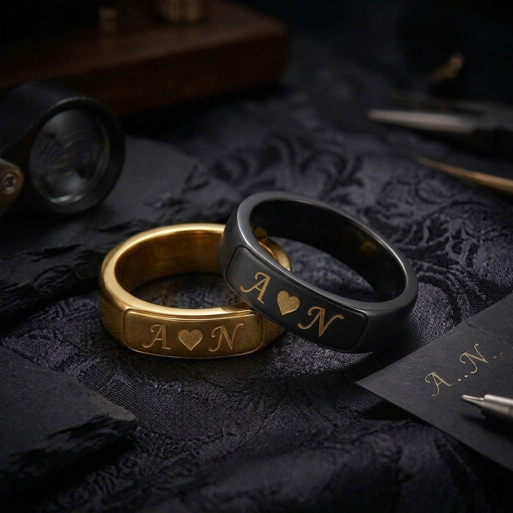 Dar e Nijat Trending Engraved Ring
