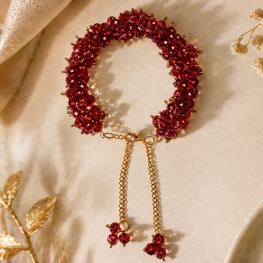 2 Piece Gajra Bracelet Set